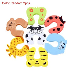 Baby Animal Door Stoppers | Finger Pinch Guard