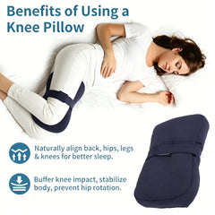 Pregnancy Knee Pillow | Ergonomic Leg Support for Better Sleep