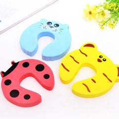 Baby Animal Door Stoppers | Finger Pinch Guard
