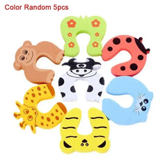 Baby Animal Door Stoppers | Finger Pinch Guard
