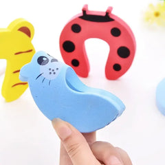 Baby Animal Door Stoppers | Finger Pinch Guard
